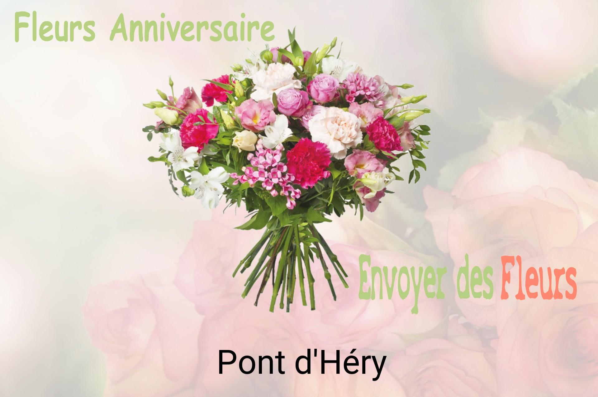 Bouquet de fleurs d’anniversaire livré à Pont-d'Héry